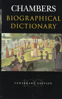 Chambers Biographical Dictionary
