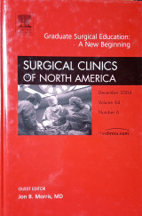 Graduate Surgical Education: A New Beginning
