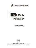 DOS 6 Insider
