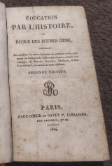 1824 Education par l' histoire ou ecole des jeunes gens