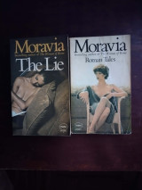 Moravia , 2 books, The Lie - Roman Tales