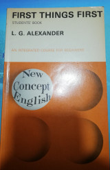 First Things First, student's book