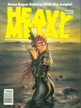 Heavy Metal Magazine - March 1992