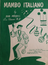 Mambo Italiano - Παρτιτούρα του Bob Merrill