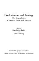 Confucianism and Ecology