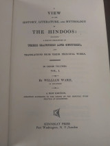 A View of the History, Literature, and Mythology of the Hindoos