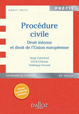 Procédure civile. Droit interne et droit de l'Union européenne