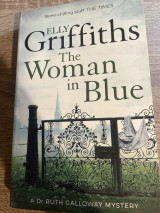 The woman in blue