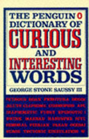 The Penguin Dictionary of Curious and Interesting Words
