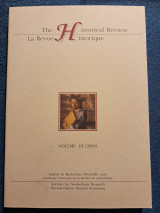 The historical review volume iii (2006)