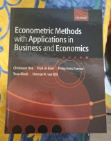 Econometric Methods with Applications in Business and Economics