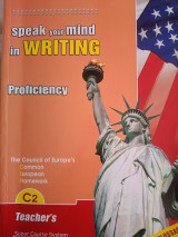 Speak your mind in writing proficiency teacher's