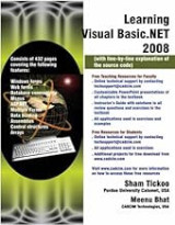 Learning Visual Basic.NET 2008