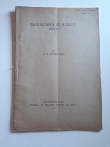 Archaeology in Greece 1925-6