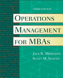 Operations Management for MBAs