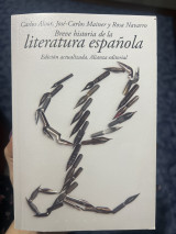 Breve historia de la literatura española