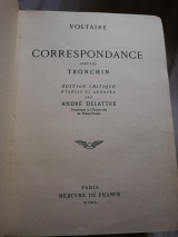 Correspondance avec les Tronchin