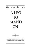 A Leg to Stand on
