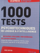 1000 tests psychotechniques de logique et d'intelligence