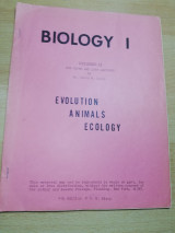 Biology I (Evolution Animals Ecology)