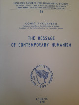 The message of contemporary humanism