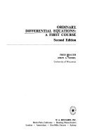 Ordinary Differential Equations