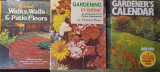3 βιβλία για gardening.