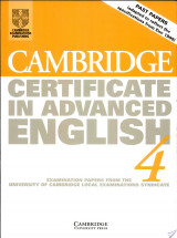 Cambridge Certificate in Advanced English 4 Student's Book