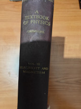 A textbook of Physics Vol III Electricity and Magnetism