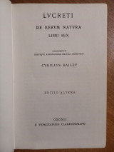 Lvcreti de rervm natvra libri sex