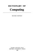 Dictionary of Computing