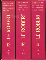 Le Robert Dictionnaire historique de la langue française