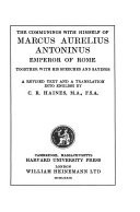 The Communings with Himself of Marcus Aurelius Antoninus, Emperor of Rome