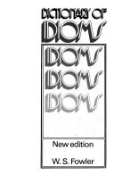 Dictionary of Idioms
