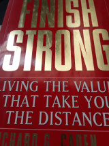 Finish strong