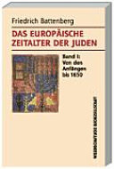 Das europäische Zeitalter der Juden