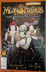 Monstrous - Three Monsters and a Baby (Halloween Comicfest)