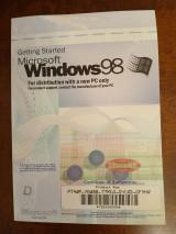 Getting Started Microsoft Windows98