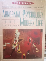 Abnormal Psychology and Modern Life
