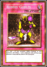 1 κάρτα Yu-Gi-Oh! Trading card game: Robbin' Coblin (trap card)