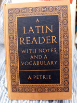 A latin reader with notes and vocabulary
