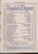 Reader’s Digest, January 1939