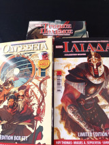 Marvel illustrated, 3 τόμοι limited edition. Οδύσσεια, Τρωικός πόλεμος, Ιλιάδα. Πλήρες Σετ.