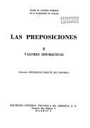 Las preposiciones