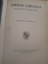 Tommaso campanella Renaissance pioneer of modern thought