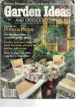 Garden ideas and outdoor living 1980