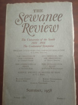 The Servanee Review, Volume lxvi, Number 3 Summer 1958