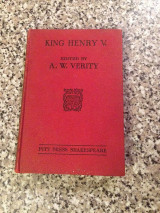 King Henry V edited by A. W. Verity