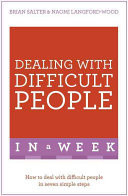 Dealing with Difficult People in a Week