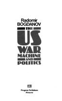 The US War Machine and Politics